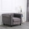 Classic Chesterfield armchair 1 scaled